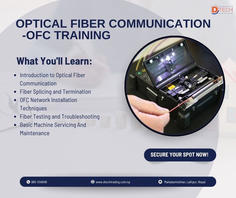 Fusion Splicer Machine Training Course